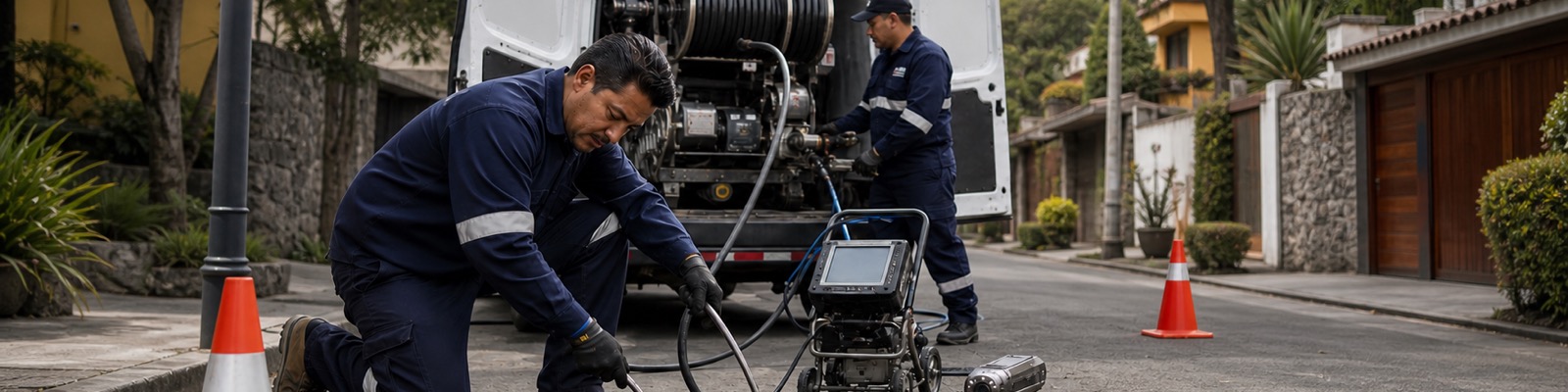Servicio de desazolve y plomería en Tlalpan
